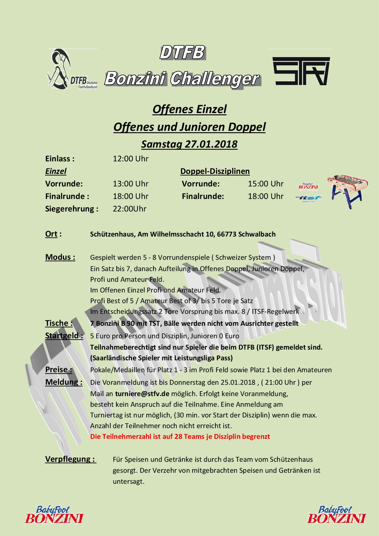 1 Bonzini Challenger 27.01.2018