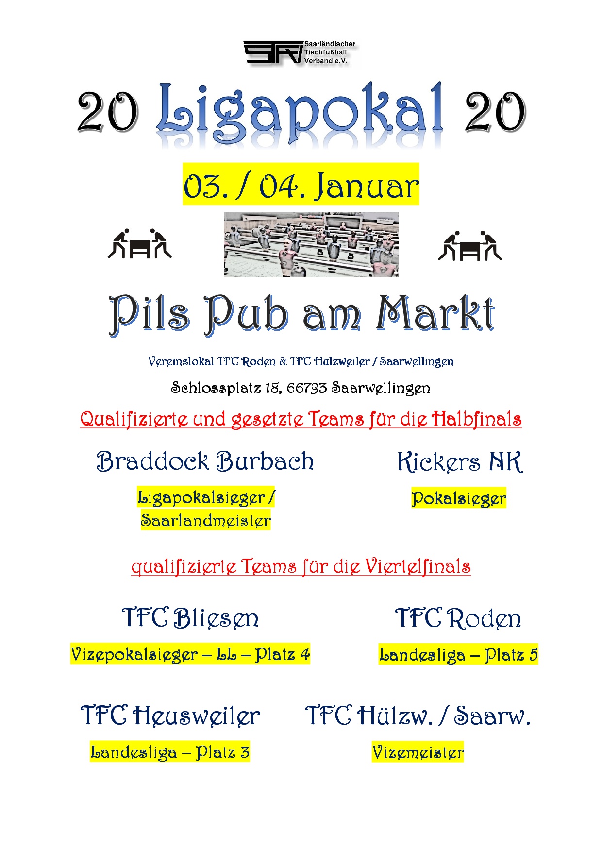 Ligapokal 2020 Plakat