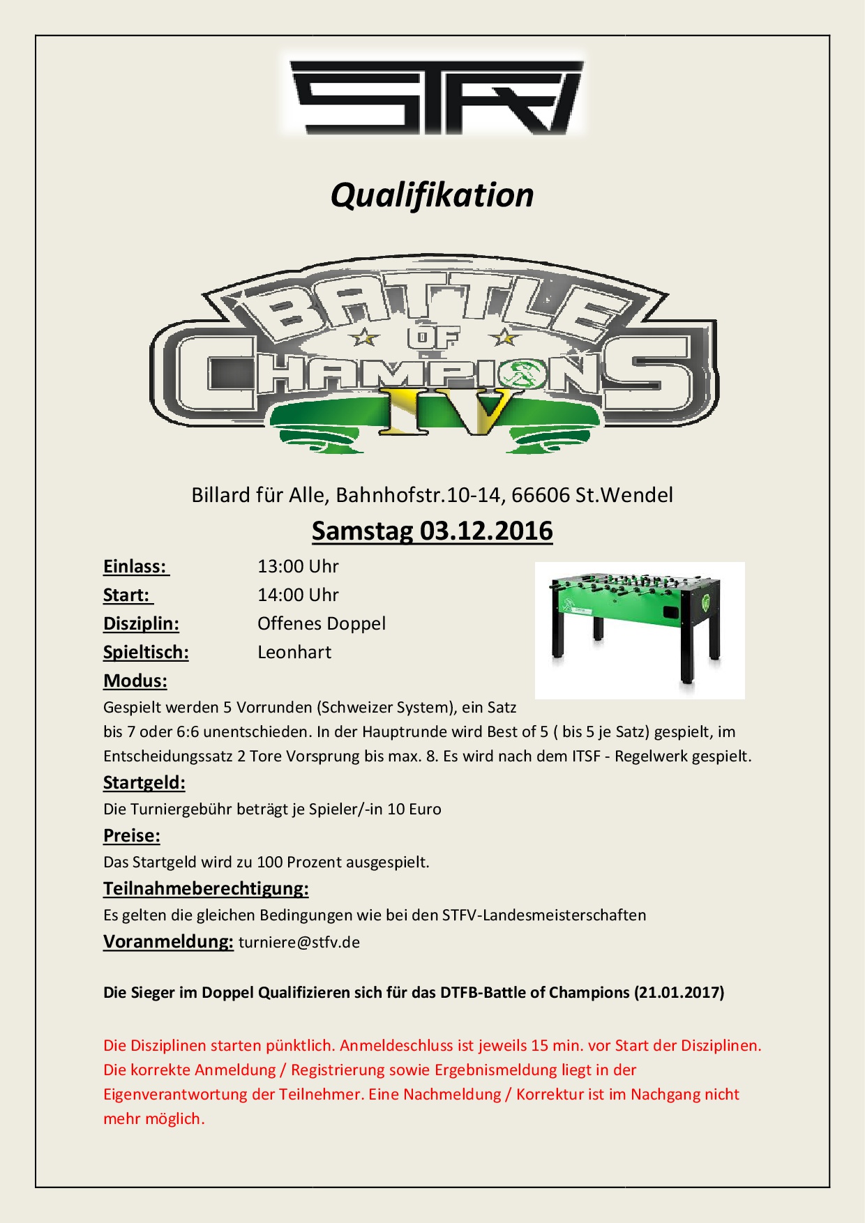 STFV Battle of Champions 2016