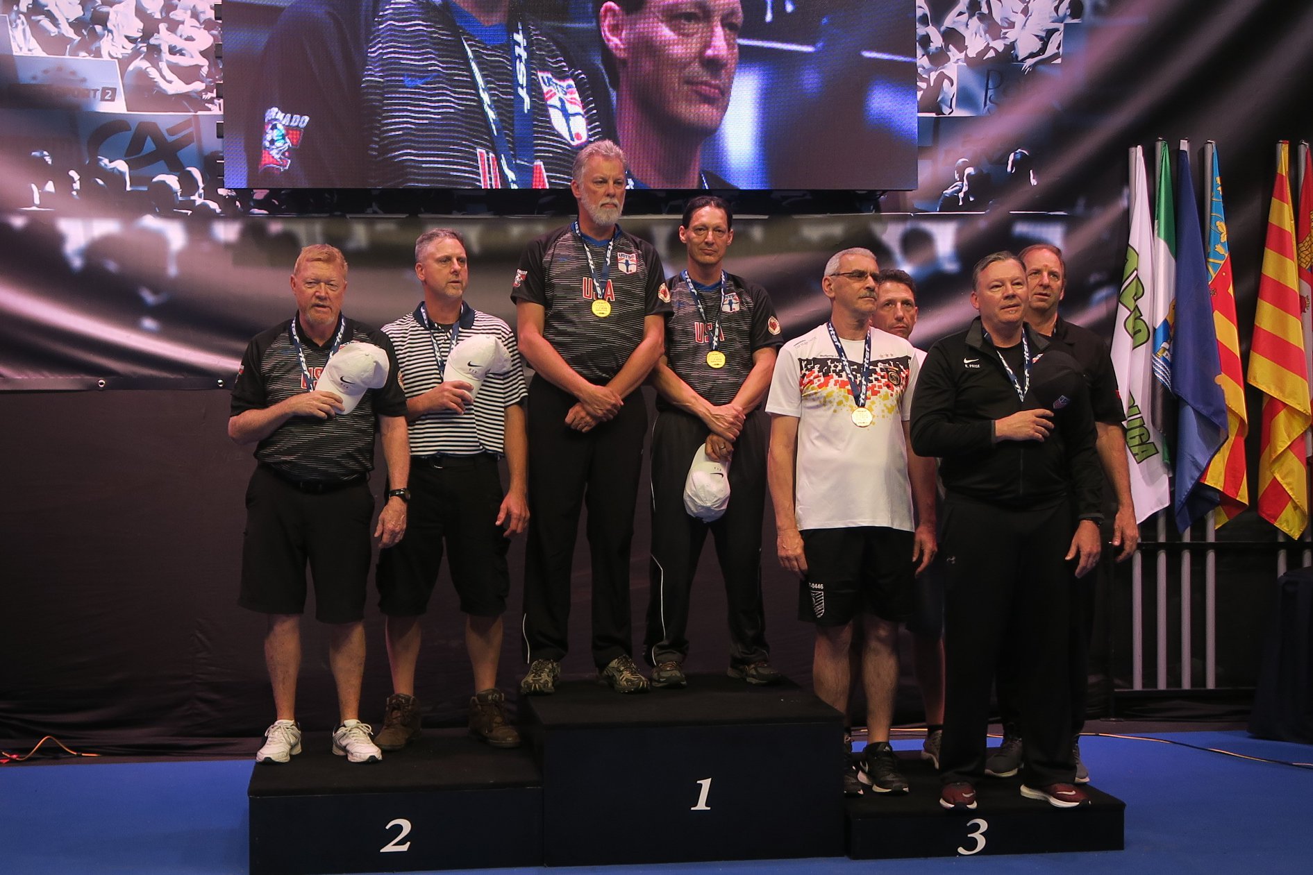 Siegerehrung Senioren Doppel