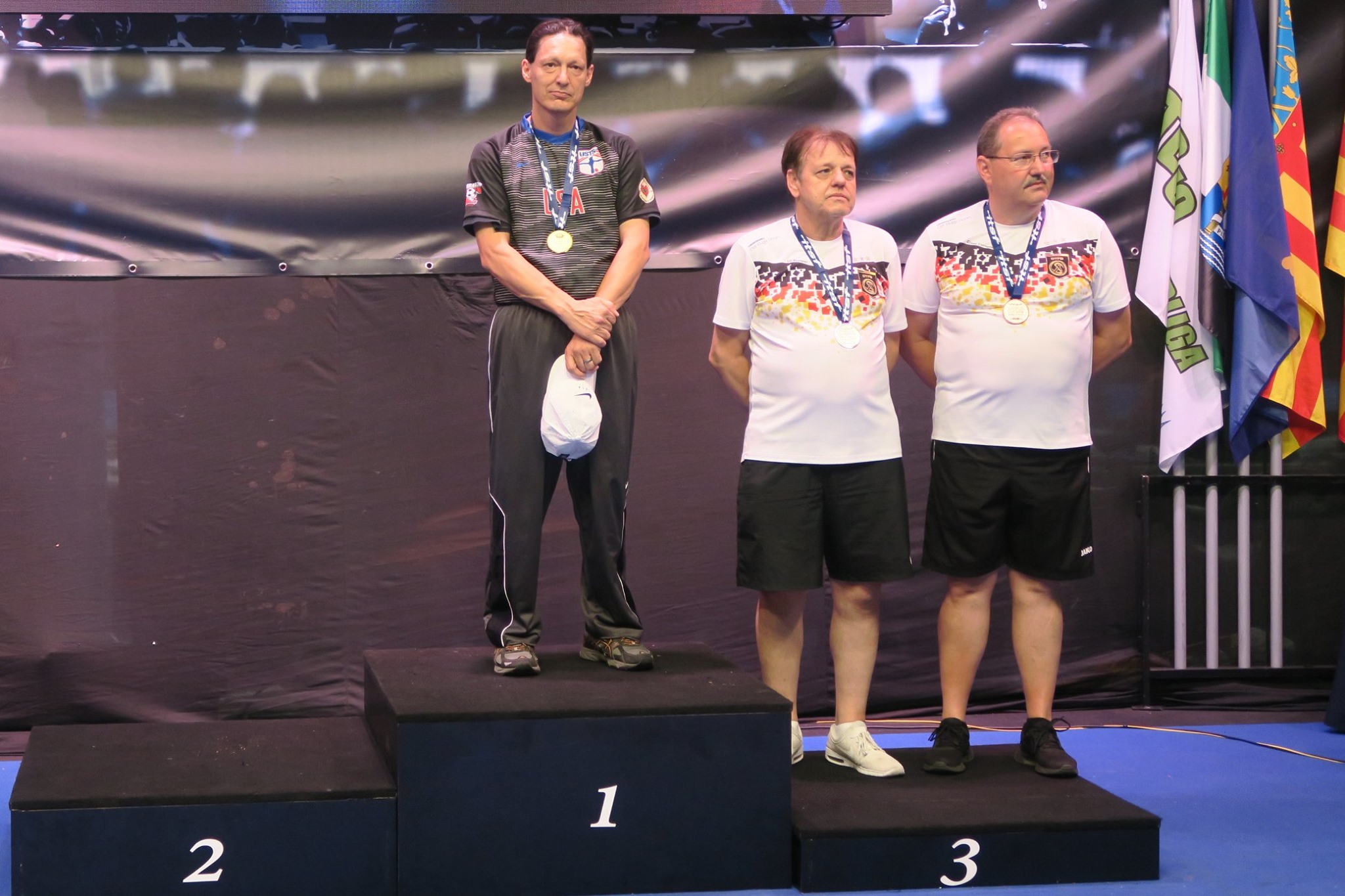 Siegerehrung Senioren Einzel