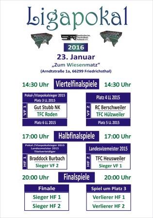 Spielplan 2016