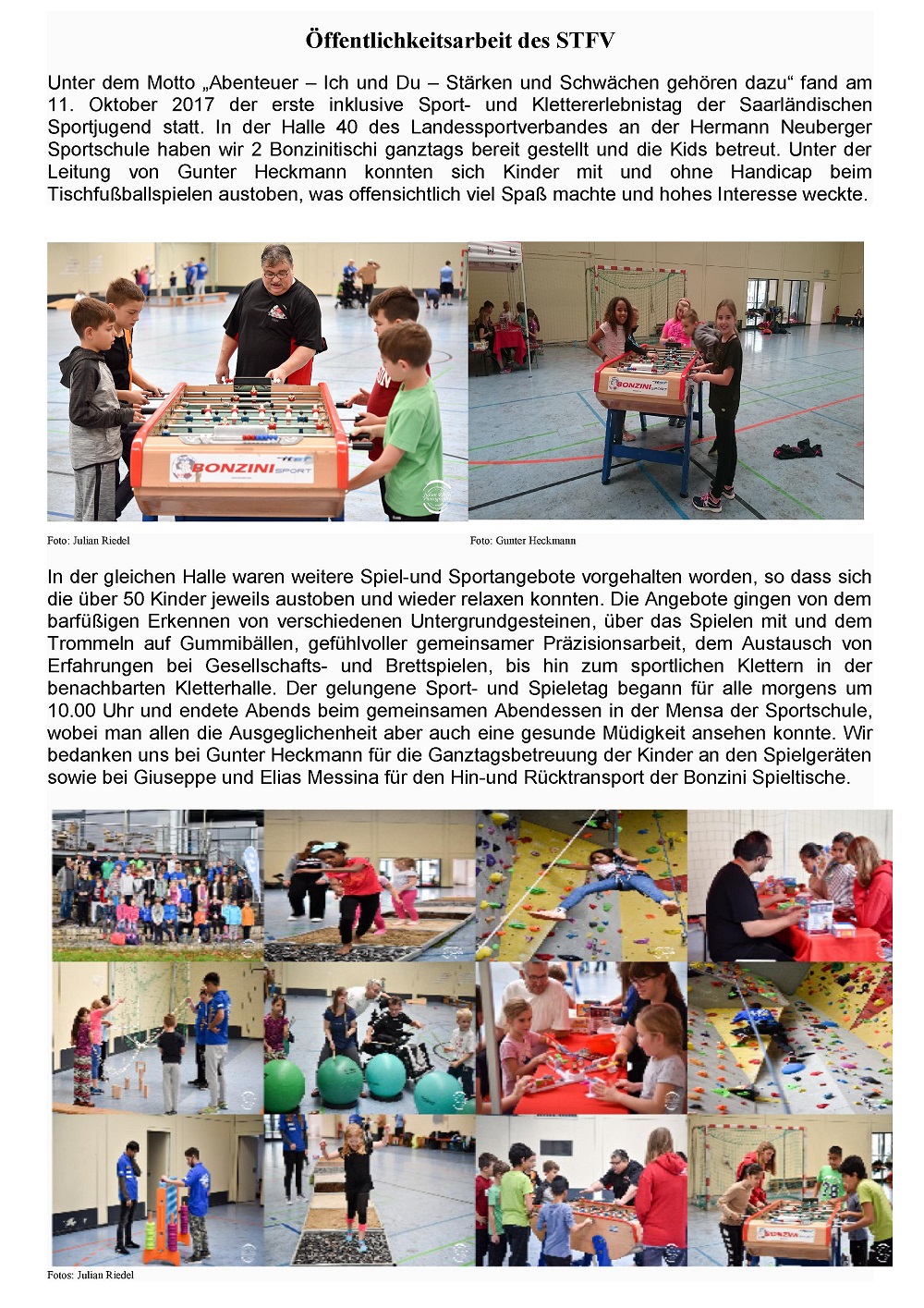 Bericht Inclusionstag