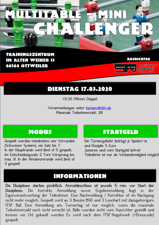 Multitable Mini Challenger 17032020